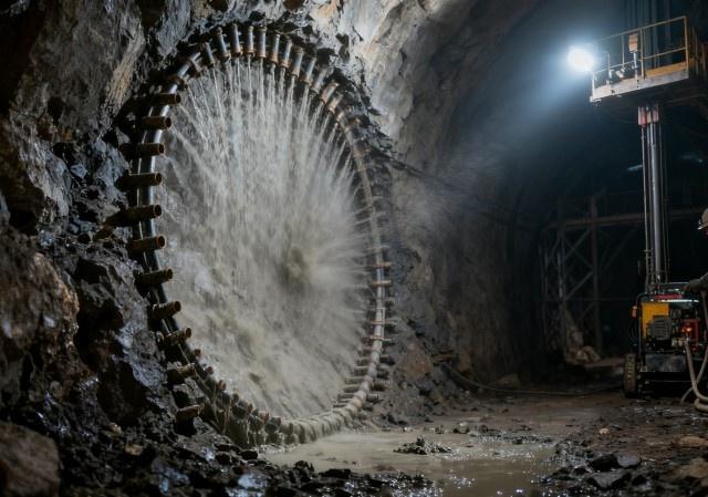 会昌注浆管应用于采矿工程领域